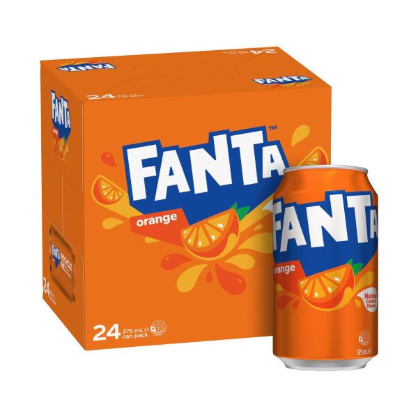 CCA 24 PACK:FANTA ORANGE:.:24PACK
