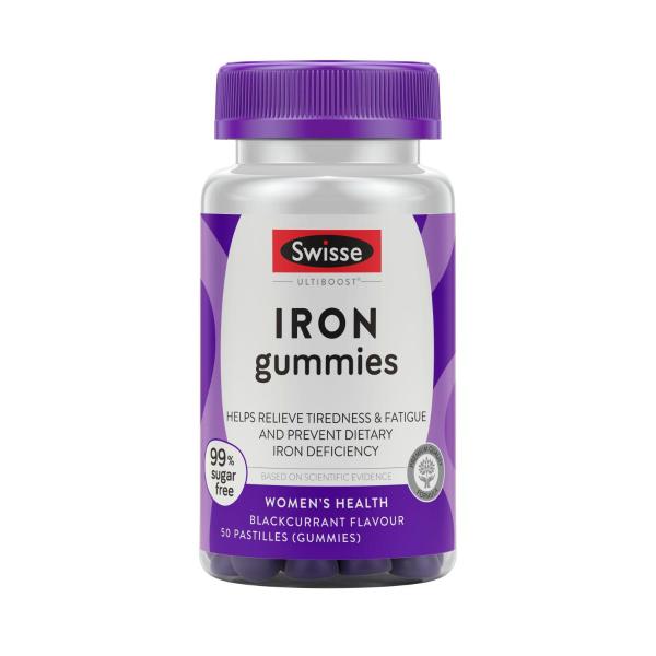 SWISSE GUMMIES IRON 50PK