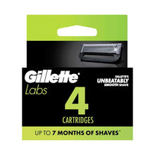 *GILLETTE LABS RAZOR BLADES REFILLS 4 PACK