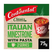 CONTINENTAL CAS HEARTY SOUP Q2S:MINESTRONE ITA:.:75 GRAM