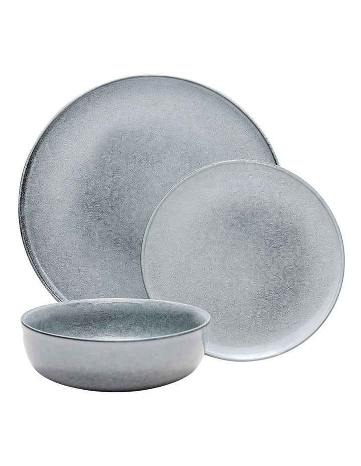 Relic Dinner Set 12 Piece in Blue
