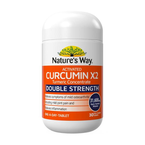 NATURE'S WAY DOUBLE STRENGTH ACTIVATE CURCUMIN 30PK