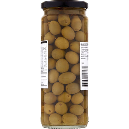 Woolworths Whole Green Olives 450g