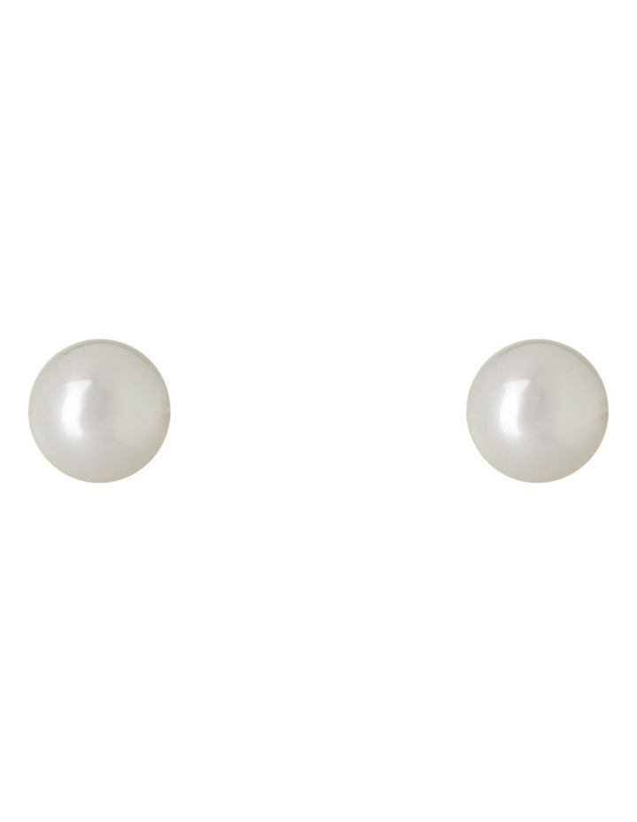 Stud Earrings 12mm in Pearl