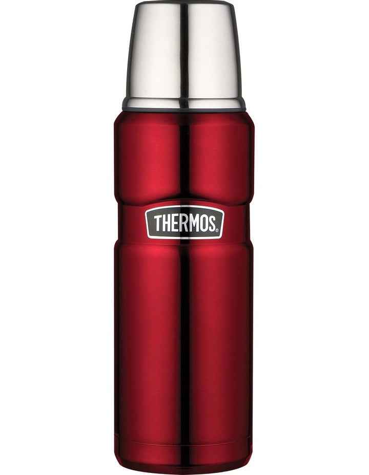 470ml Insulated Flask - Red Stainless Steel