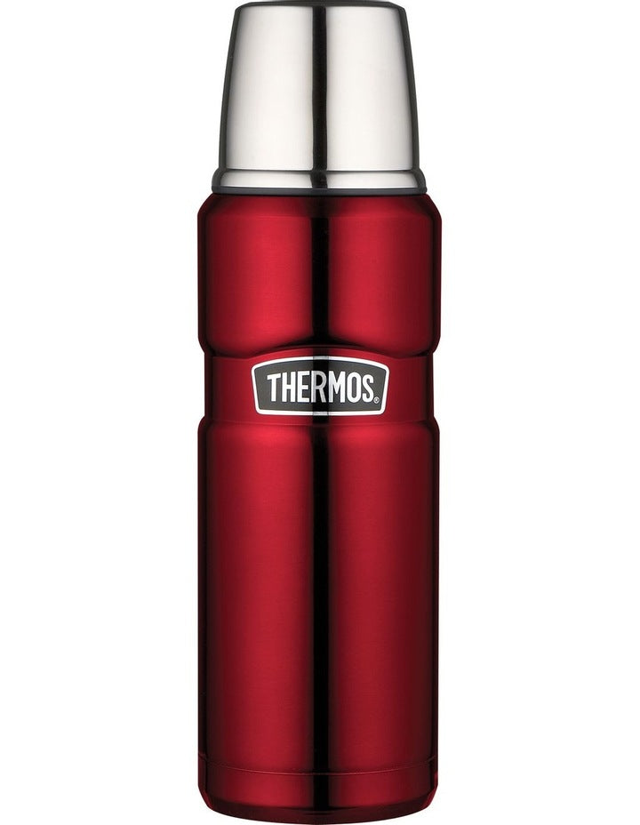 Stainless King Vacuum Insulated 470ml Flask in Red