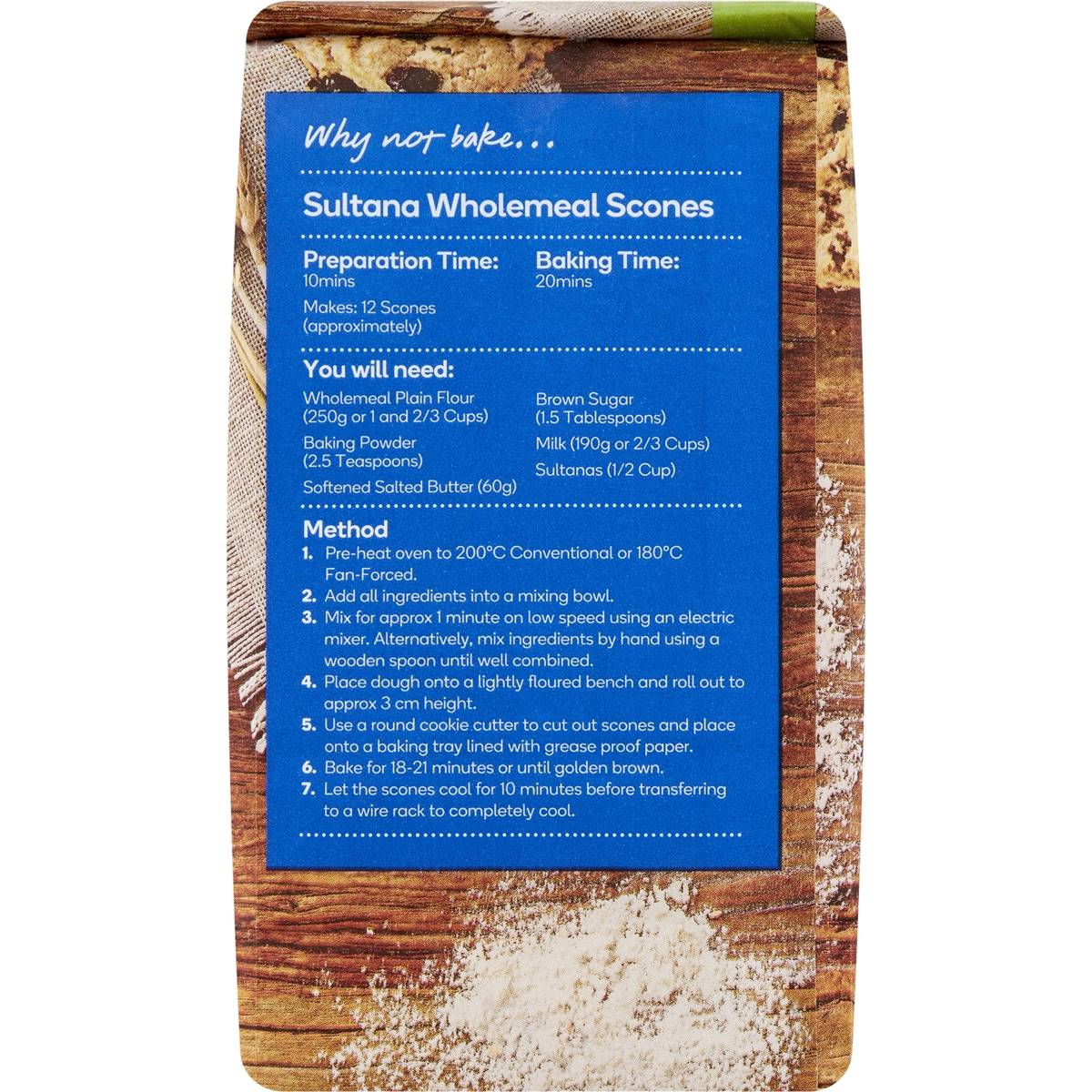 Woolworths Wholemeal Plain Flour 1kg