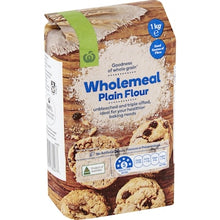 Woolworths Wholemeal Plain Flour 1kg
