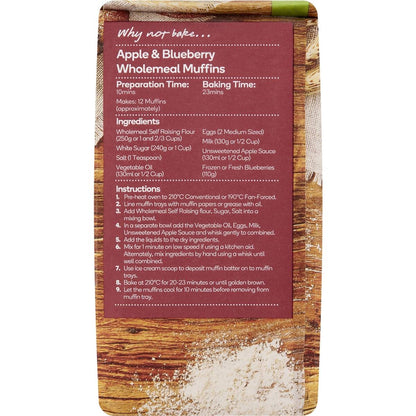 Woolworths Wholemeal Self Raising Flour 1kg