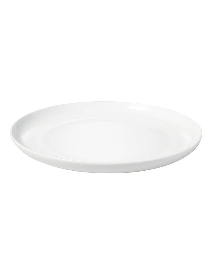 Cashmere High Rim Coupe Plate 20cm in White