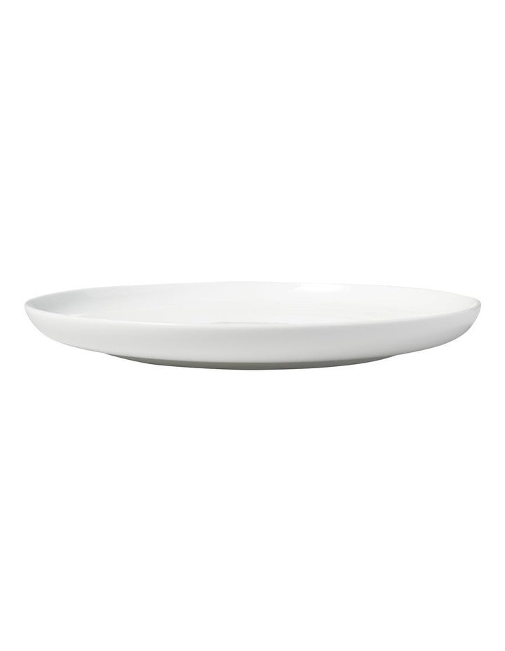 Cashmere High Rim Coupe Plate 20cm in White