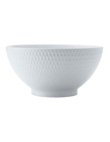 White Basics Diamonds Noodle Bowl 18cm in White