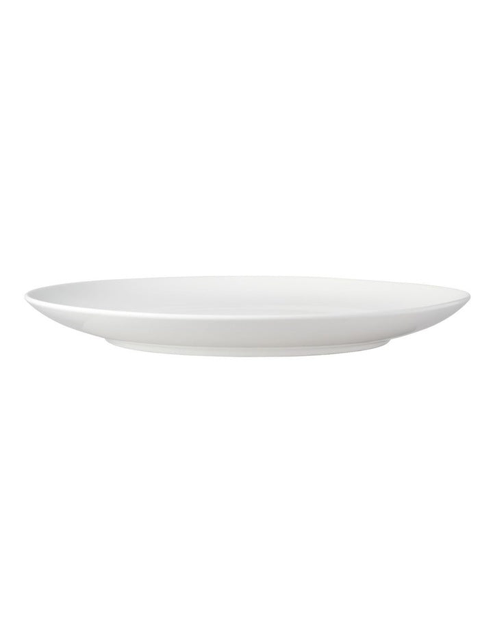 White Basics Round Platter 40cm in White