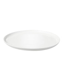 Cashmere High Rim Coupe Plate 26.5cm in White