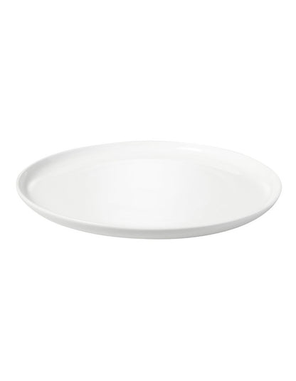 Cashmere High Rim Coupe Plate 26.5cm in White