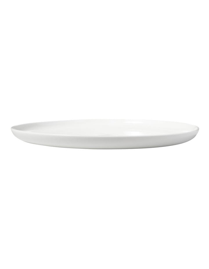 Cashmere High Rim Coupe Plate 26.5cm in White