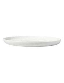 Cashmere High Rim Entree Plate 23cm in White