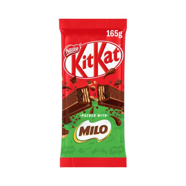 KITKAT PACKED WITH MILO MILK CHOCOLATE BLOCK 165G