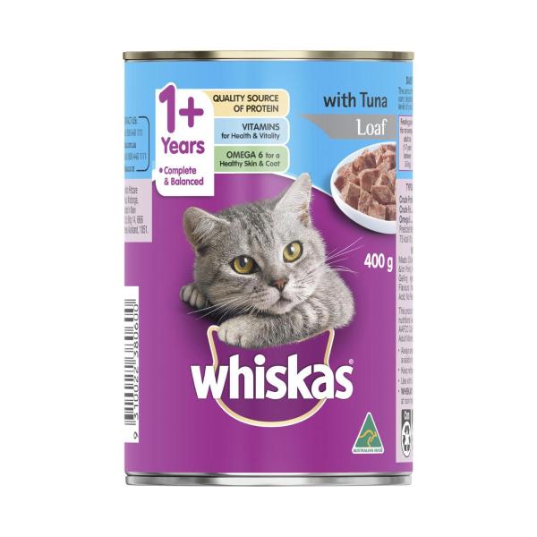 1+ Years Wet Cat Food Tuna Can