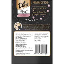 Dine Cat Creamy Treats Tuna & Salmon Flavour Sachets 12g x 4 pack