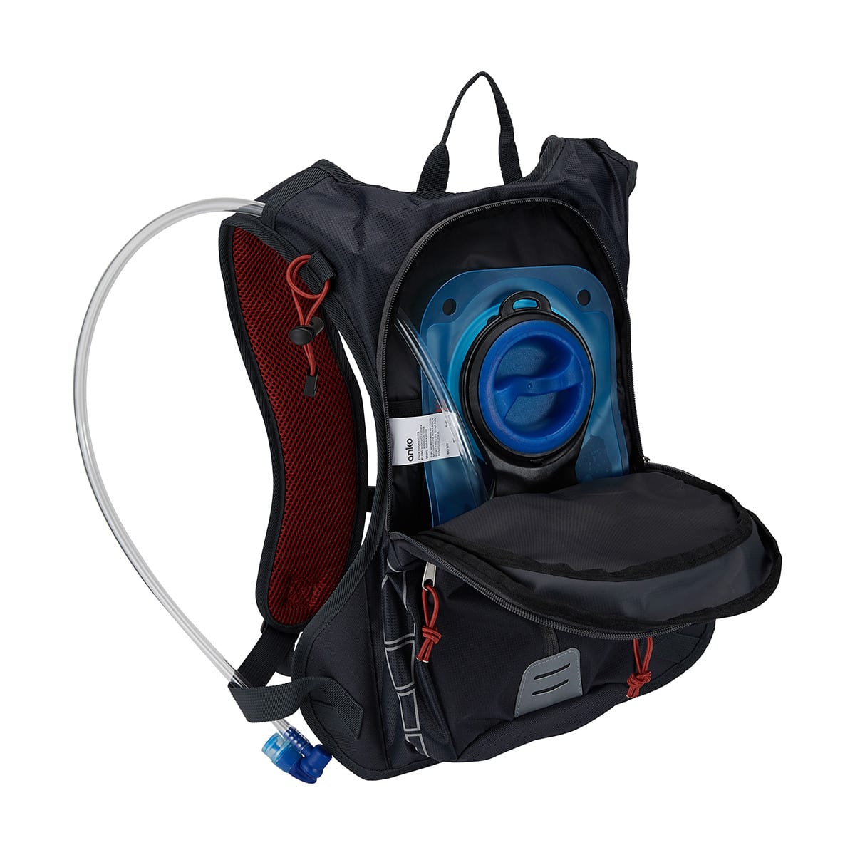 6L Hamilton 2 Day Pack - Grey and Rust
