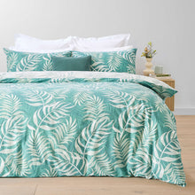 Lani Reversible Cotton Rich Quilt Cover Set - Queen Bed