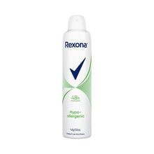 REXONA WOMEN DEODORANT 48HR AEROSOL HYPOALLERGENIC 250ML