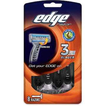 Edge Mens 3 Blade Disposable 8 pack
