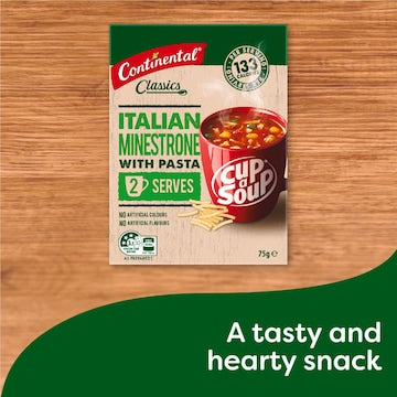 Continental Classics Cup A Soup Italian Minestrone With Pasta 75g