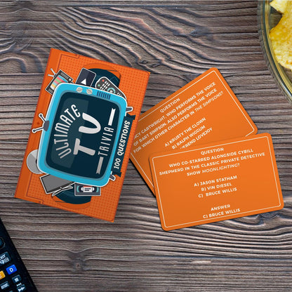 Ultimate TV Trivia Card Game