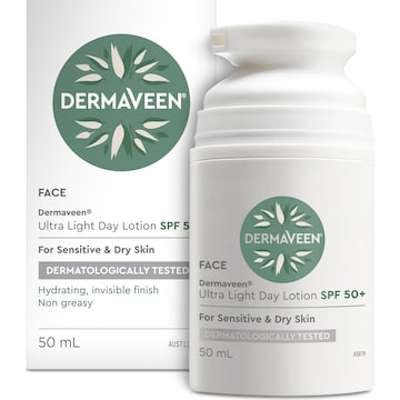 DermaVeen SPF 50 Ultra Light Day Lotion 50mL