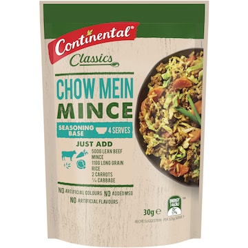 Continental Classics Recipe Base Chow Mein Mince 30g