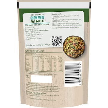 Continental Classics Recipe Base Chow Mein Mince 30g