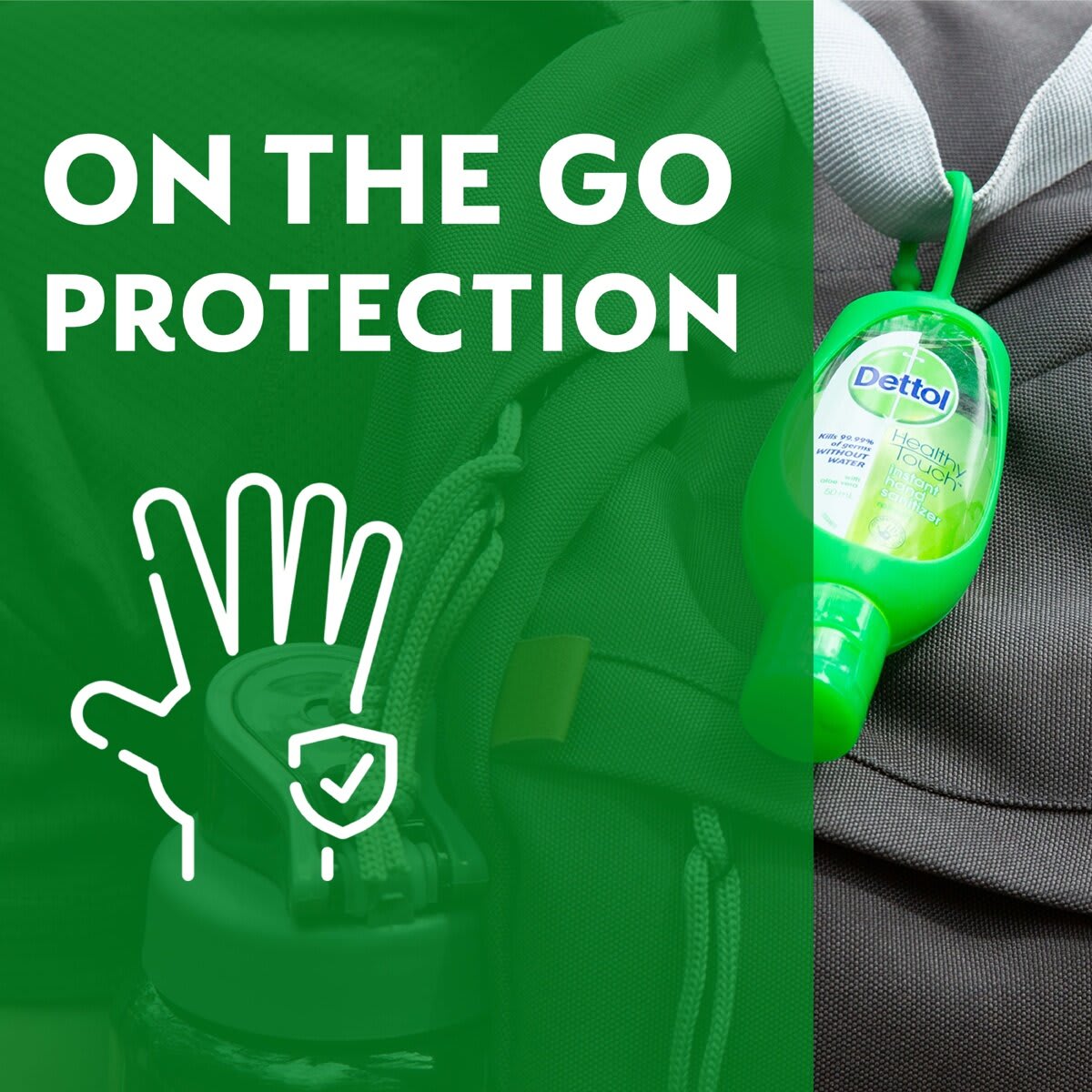 Dettol Original Instant Liquid Hand Sanitiser 50ml