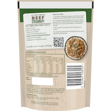 Continental Recipe Base Beef Stroganoff 40g