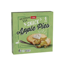 COLES 4PK SNACK:FRUIT PIE APPLES:.:500 GRAM