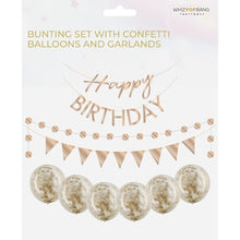 Whiz Pop Bang Happy Birthday Bunting Set each