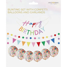 Whiz Pop Bang Happy Birthday Bunting Set each