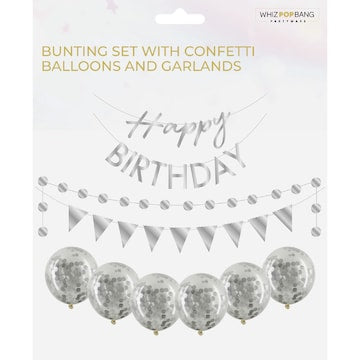 Whiz Pop Bang Happy Birthday Bunting Set each