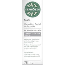 DermaVeen Hydrating Facial Moisturiser 75mL