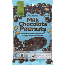 Woolworths Milk Chocolate Peanuts 190g