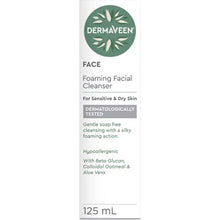 DermaVeen Foaming Facial Cleanser Sensitive & Dry Skin 125mL