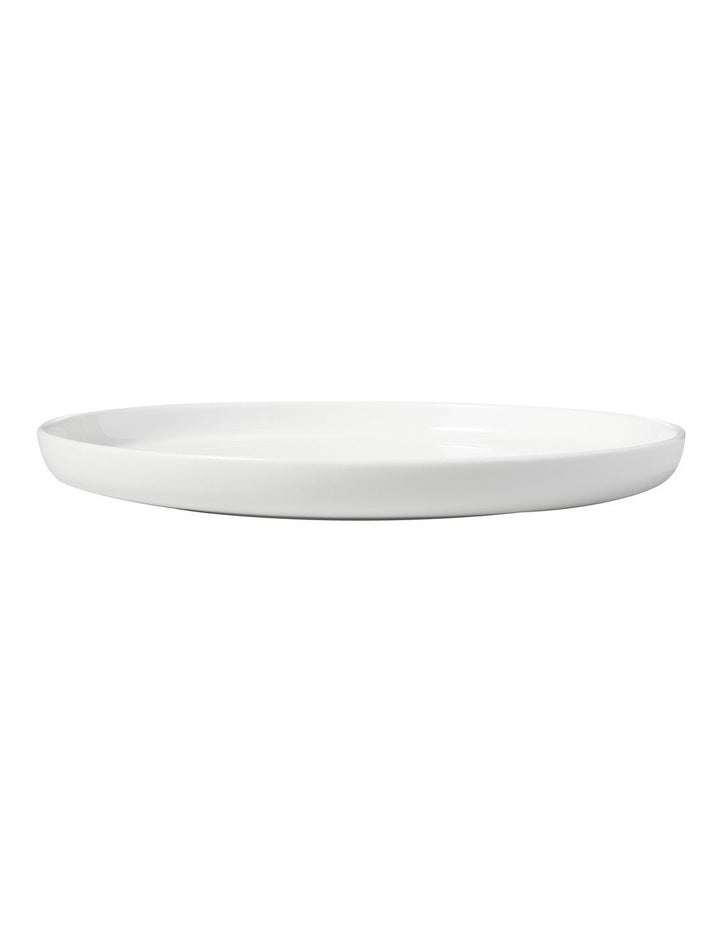 Cashmere High Rim Coupe Plate 18cm in White