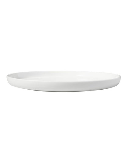 Cashmere High Rim Coupe Plate 18cm in White