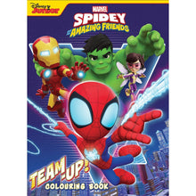 Disney Junior Marvel Spidey and His Amazing Friends Team-Up Colouring Book