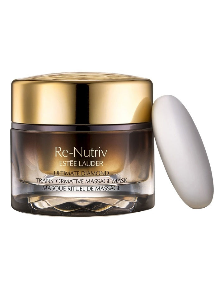 Re-Nutriv Ultimate Diamond Transformative Thermal Ritual Massage Mask 50ml and Thermal Stone