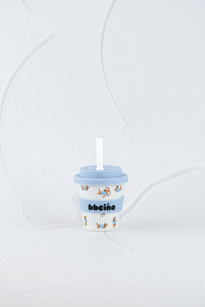 BBcino Dash in Blue 120ml Babycino Cup