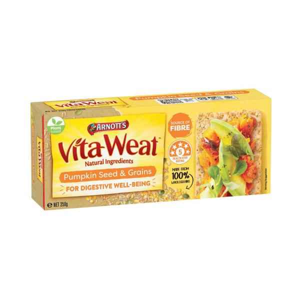 Vita-weat Pumpkin Seed & Mixed Grain Crispbread Crackers