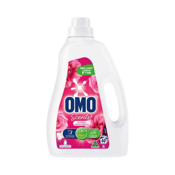 OMO SCENTS LAUNDRY LIQUID FLORAL INDULGENCE 2 LITRE