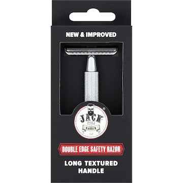 Jack The Barber Double Edge Mens Chrome Safety Razor each